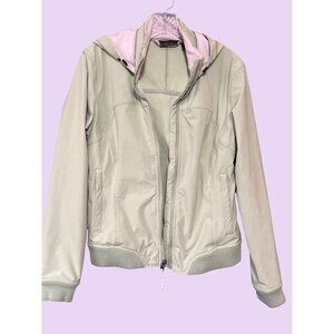 Marmot Womens Sage Green Hooded Jacket with Lining Medium